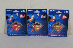 Emtec 32GB Superman Flash Drives