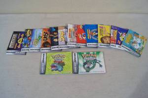 Gameboy Advance Game Manuals - Pokemon Leaf Green, Emerald