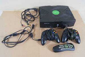 Microsoft XBOX Game System with Controllers