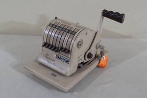 Vintage Paymaster Ribbon Writer and Signer
