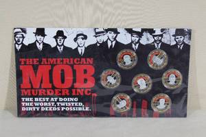 American Mob Murder Inc Mafia Coin Set