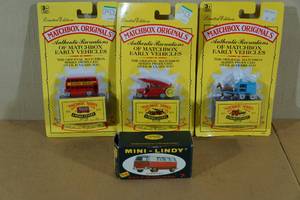 Limited Edition Matchbox Vehicles and Mini-Lindy Van