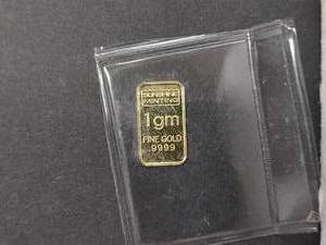 1 Gram Gold Bar...