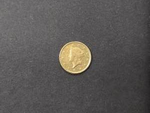 1850 Type 1 One Dollar Gold Coin...