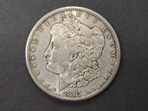 1881 Morgan Silver Dollar...