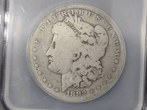 1882 NCS Genuine Binion Morgan Silv...