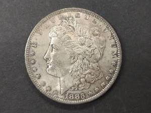 1883 O Morgan Silver Dollar...