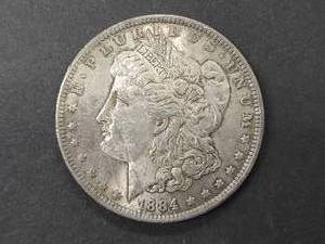 1884 O Morgan Silver Dollar...