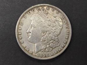 1898 Morgan Silver Dollar...