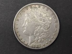 1901 O Morgan Silver Dollar...