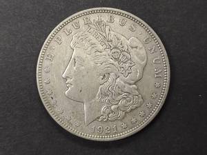 1921 Morgan Silver Dollar...