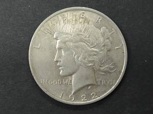 1922 Peace Silver Dollar...