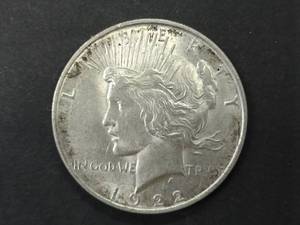 1922 D Peace Silver Dollar...