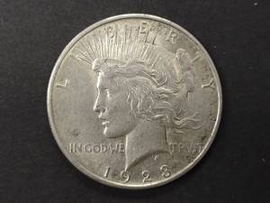 1923 D Peace Silver Dollar...