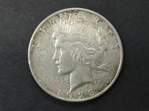 1923 D Peace Silver Dollar...