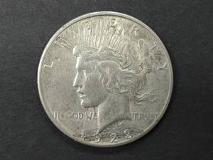 1923 S Peace Silver Dollar...