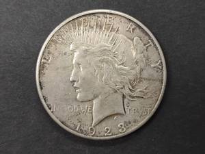 1923 S Peace Silver Dollar...