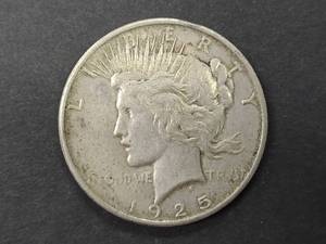 1925 Peace Silver Dollar...