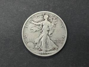 1935 Walking Liberty Silver Half Do...