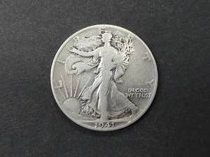 1941 Walking Liberty Silver Half Do...
