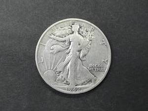 1942 S Walking Liberty Silver Half ...