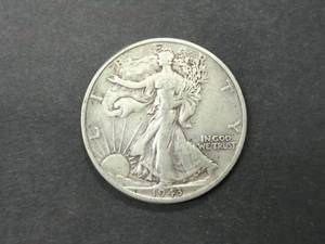 1943 D Walking Liberty Silver Half ...