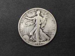 1945 Walking Liberty Silver Half Do...