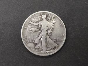 1945 D Walking Liberty Silver Half ...