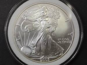 2003 1 Ounce Silver Eagle...