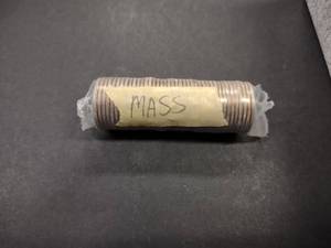 Roll Uncirculated Massachusetts Qua...