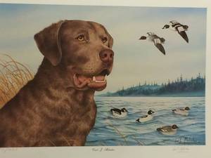 Artwork by Carl J. Melichar Signed &amp Numbered Print Size With Border 16.5x22