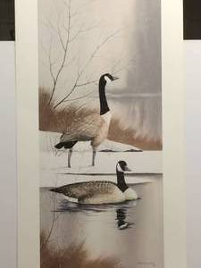 Sensing The Season by Terry Palm, Signed and Numbered Print Size With Border 31.5x15