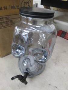 skull beverage dispenser ...
