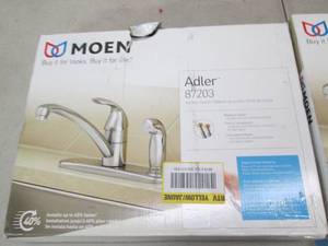 2 moen adler 87203 faucets as pictu...