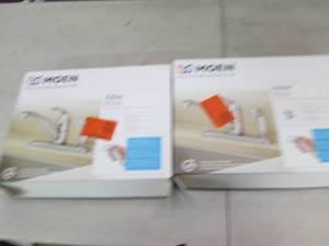 2 moen adler 87203 faucets as pictu...