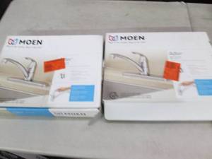 2 moen adler 87201 faucets as pictu...