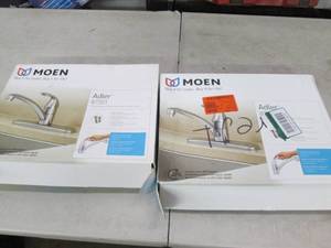 2 moen adler 87201 faucets as pictu...