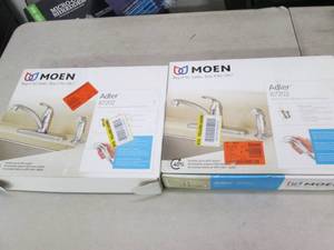 2 moen adler 87202 faucets as pictu...