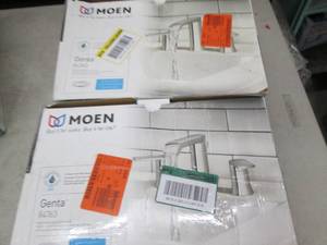 2 moen genta 84763 faucets as pictu...