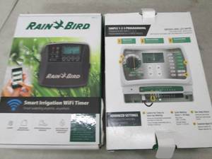 2 rainbird indoor irrigation timers...