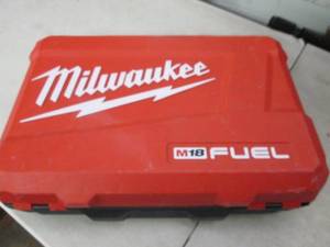 milwaukee m18 fuel drill and case u...