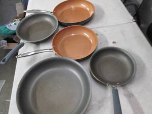 5 pans all have been used ...