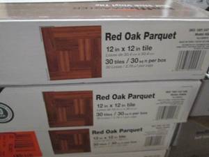 8 cases of traffic master red oak p...