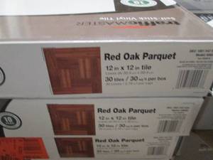 8 cases of traffic master red oak p...