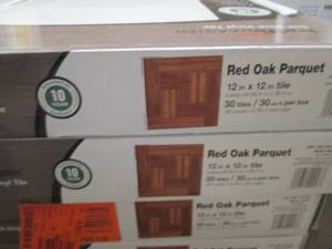 8 cases of traffic master red oak p...
