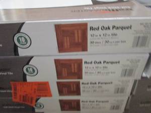 8 cases of traffic master red oak p...