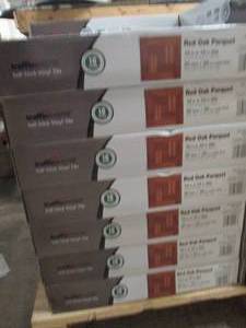 7 cases of traffic master red oak p...