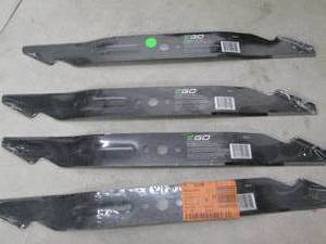 4 ego 21 inch lawnmower blades...