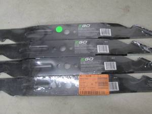 4 ego 21 inch lawnmower blades...