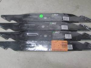 4 ego 21 inch lawnmower blades...
